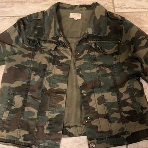 Green Camo Jacket